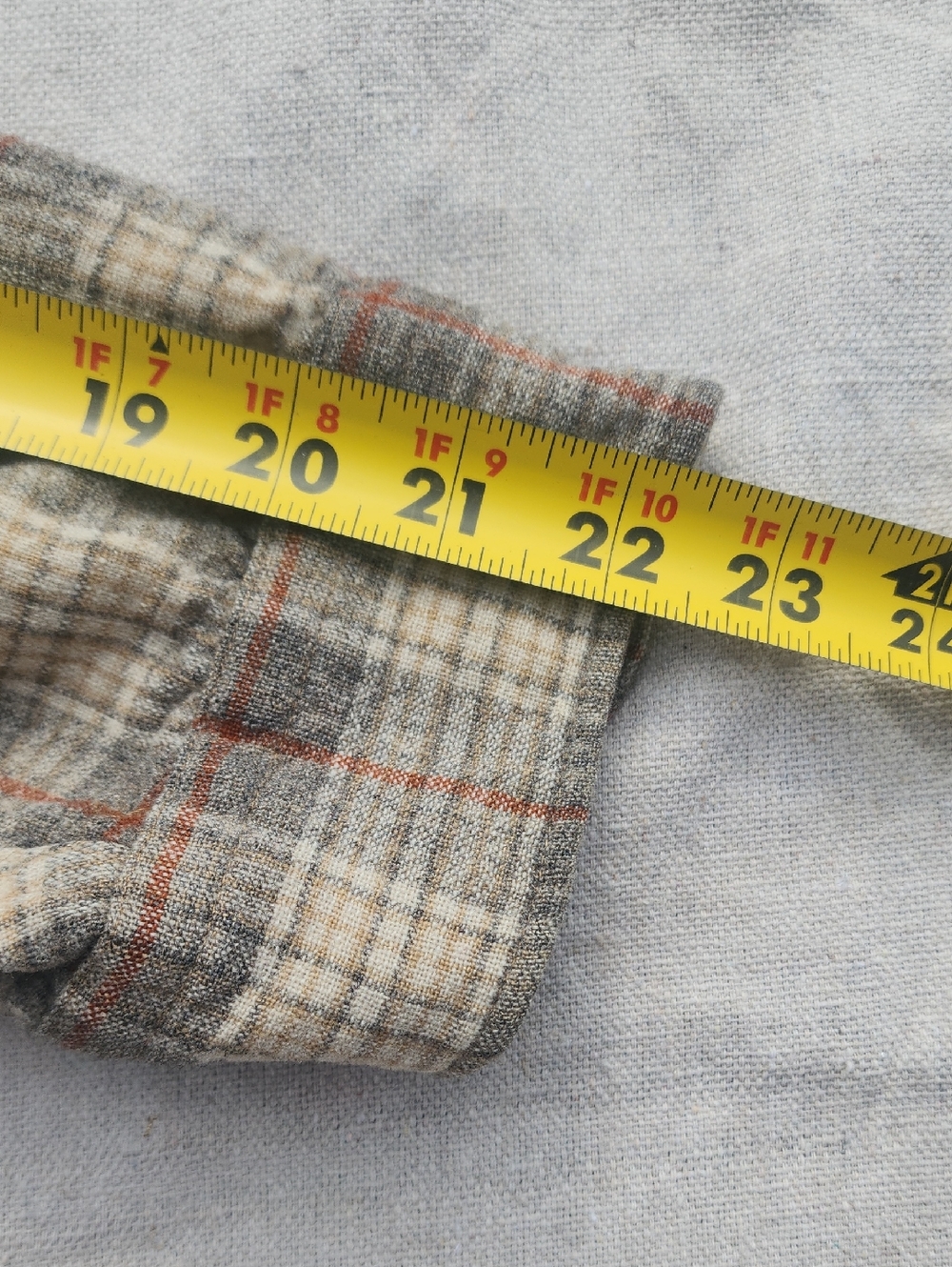 1960s Pendleton Made in USA 100% Virgin Wool Flannel - Picture 7 of 7